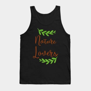 nature lovers Tank Top